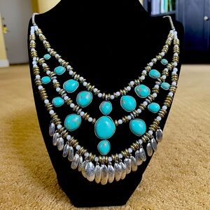 Lucky Brand necklace. Exquisite solid piece.